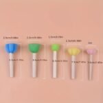 5Pcs Art Painting Sponge Brushes Set, Foam Rubbing Graffiti Stamp Tools, Multi-Color (Blue, Green) For Creative Art Projects, Graffiti Art Supplies|Colorful Art Tools|Durable Handles - Image 2