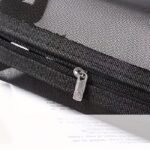 A Compact Three-Piece Set Of Nylon Mesh Makeup Bags, Portable, Large Capacity, Travel Cosmetic Storage. - Image 7