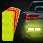10Pcs Car Bumper Reflective Strip Stickers - Enhance Your Night Driving Security & Style!