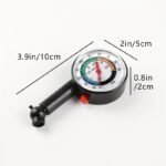 Car Tire Pressure Gauge Detection High Precision Mechanical Air Pressure Meter Multifunctional Car Emergency Tire Pressure Monitor - Image 9