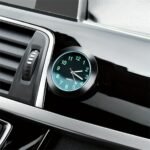1Pc Car Clock High-Quality Luminous Decoration Mini Quartz Clock Noctilucent Car Dashboard Clock For High-End Car Interior Central Control Decoration