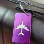 1Pc Aluminium Alloy Luggage Tags Baggage Name Tags Portable Suitcase Address Label Holder With Steel Ring Travel Trunk Accessories - Image 8