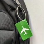 1Pc Aluminium Alloy Luggage Tags Baggage Name Tags Portable Suitcase Address Label Holder With Steel Ring Travel Trunk Accessories - Image 12