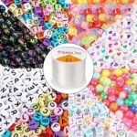 109 Yards Transparent Elastic Beading Cord, 0.5Mm Round Crystal Rubber Thread For Diy Jewelry Making - Ideal For Bracelets & Crafts, Beads For Bracelets - Image 2