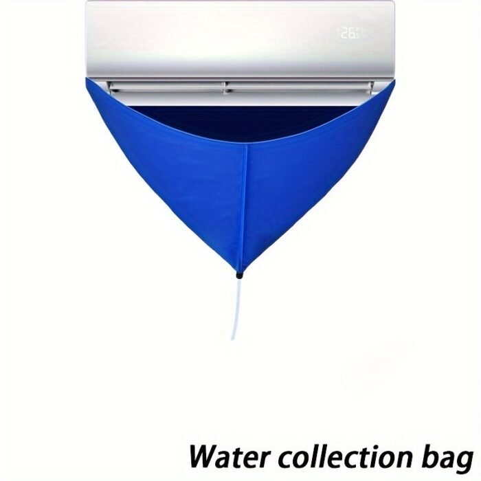 Split Air Conditioning Service Bag With Water Pipe Split Air Conditioning Cleaning Cover Split Air Conditioning Unit Cleaning Bag - Image 3