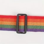 1Pc Rainbow Adjustable Luggage Strap Packing Strap Travel Buckle Packing Strap - Image 8