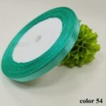 1 Roll 25 Yards 6Mm Wide Satin Ribbon Ribbon Wedding Festival Decoration With Flowers Gift Wrapping With Bow Diy Making - Image 24