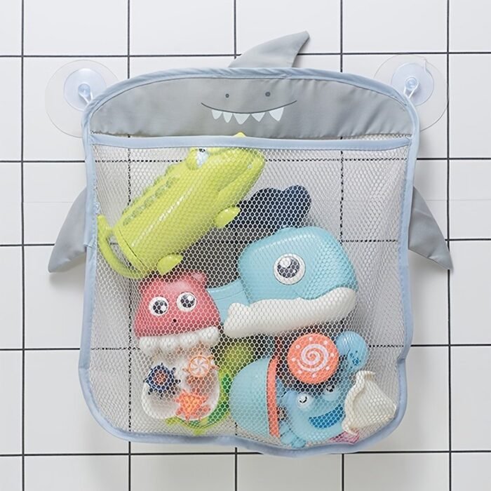 1Pc Water Toy Storage Bag, Drain And Breathable Toy Drying Bag, Bathroom Storage Bag Halloween, Christmas Gift - Image 2