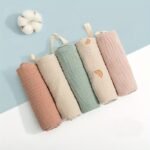 Youngsters'S Four-Layer Gauze Cotton Small Square Towel, Saliva Towel, Face Washing Towel, Feeding Towel Handkerchief - Image 4
