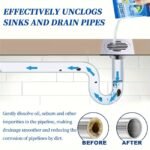 Strong Drain Unclogging Powder - Essential Tool For Motorhomes & Homes - Removes Grease, Hair, Soap Scum & Debris - Quick & Efficient Pipe Cleaning Solution For Toilets, Kitchens & More Rv Sewer Chemicals & Cleaners - Image 6