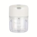 1Pc 250Ml Mini Rechargeable Garlic Chopper Meat Grinder, Durable, Sturdy, Suitable For Crushing Garlic, Chili, Onion, Ground Meat, Nuts And More! - Image 3