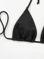 European And American Sexy Split Three-Point Bikini Triangle Top Cover-Up - Image 10