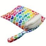 1Pc Lovely Heart Print 19.99*24.99Cm Small Reusable Wet Bag - Image 11