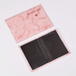 Marble Passport Holder Trendy Marble Pattern 1Pc Travel Passport Holder | Perfect For Documents And Credit Cards - Image 6