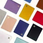 1Pc Thickened Pu Leather Travel Passport Protection Case, Storage Case Document Holder - Image 6