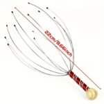 1Pc Metal Head Massager With Octopus-Inspired Design - Ergonomic Scalp Massage Comb For Deep Tissue Stimulation, Free Deformation & Soft Durable Contacts, Portable Manual Head Massager For Home/Travel Use - Image 17