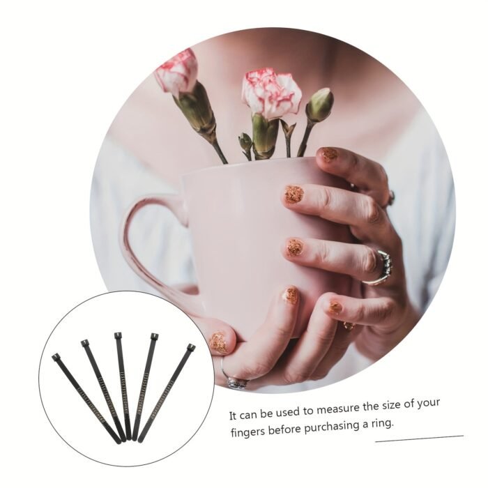 1Pc Us Official Ring Sizer - Professional Dual-Scale (Metric/Us Sizes) Adjustable Ring Sizing Tool With Clear Measurement Markings, Ergonomic Design For Men & Women, Diy Jewelry Making & Ring Resizing, Jewelry Making Essentials, Dualscale Ruler, Quality Craftsmanship, Precision Measurement - Image 6