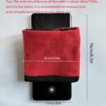 1Pc Men'S Small Sports Wristband Purse, Key Bag Sweat-Absorbent Wristband, Multi-Functional Wrist Bag Christmas Gift - Image 2