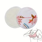 8Pcs Bamboo Breastfeeding Pads, Washable And Reusable Absorbent Nursing Pads In Random Colors By Asenappy - Image 2