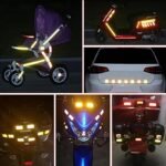 10Pcs Car Bumper Reflective Strip Stickers - Enhance Your Night Driving Security & Style! - Image 10