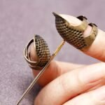 4Pcs Sewing Thimble, Vintage Thimble, Protect Fingers, Sewing Supplies