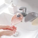 1Pc Children'S Hand Washing Extension Device, Baby'S Hand Washing Auxiliary Faucet, Baby'S Auxiliary Water Guide, Splash Proof Extension Device, Convenient Household Tools