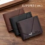 1Pc Men'S Wallet, New Multi-Card Fashion Ultra-Thin Wallet