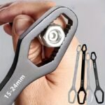 1Pc 3-24Mm New Multi-Functional Double Head Wrench Household Tools Universal Self-Tightening Adjustable Special-Shaped Wrench Portable Hand Tools - Image 6