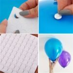 200Pcs, Acrylic Double-Sided Tape, High-Viscosity And Strong Nano-Double-Sided Tape, Die-Cut And Thickened Round Party Supplies Balloon Accessories - Image 6