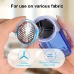 Yzliii Portable Fabric Shaver - Battery-Powered Lint Remover With Adjustable Blade Settings, Ideal For Clothes, Bedding & Upholstery, No Batteries Included, Ball Trimme - Image 5