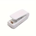 1Pc Portable Bag Heat Sealer, Plastic Package Storage Bag Snack Sealer Clip Mini Sealing Machine Handy Sticker Seal For Food Snack Gadgets - Image 9