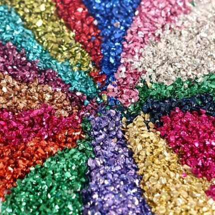 10/50/100G/Pack Irregular Glass Crushed Crackle Stone Chips For Diy Resin Crafts Nail Art Decoration Filler Jewelry Making Supplies