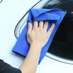 5Pcs Ultra-Soft Microfiber Towels - Super Absorbent & Durable For Car Wash, Detailing, And Household Use (Blue)