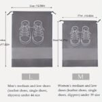 10Pcs Shoes Storage Organizer, Portable Shoes Storage Drawstring Bundle Pocket, Perfect Shoes Storage Bag For Travel - Image 4