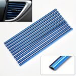 10Pcs 20Cm Car Air Conditioner Air Outlet Decoration U-Shaped Decorative Strip Car Shape Door Corner Protector - Image 14
