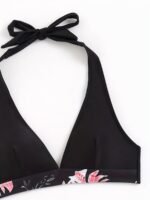 2023 European Sexy Halter Neck Women'S Split Bikini High Waist Swimwear - Image 3