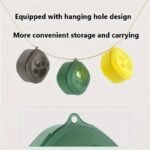 1Pc Baby Car Hanging Pacifier Storage Box, Portable Dustproof Teething Toy Organizer, Transparent Plastic Container - Image 14