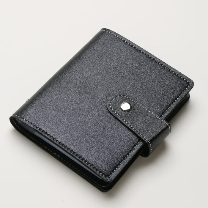 26 Card Slots Pu Leather Credit Card Storage Bag Unisex Simple Texture Multi-Card Slot Card Bag Coin Purse - Image 17