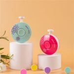 1 Set, Electric Nail Trimmer, With Replaceable 6 Grinding Heads, Low Noise Handheld Ergonomic Nail Grinder - Image 12