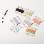100% Thread, 1 Card Pack With Needle, 2 Meters/Per Card, Available In 20 Colors And 4 Sizes