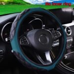 1Pc Wear-Resistant Comfortable Pu Leather Three-Dimensional Embroidery No Inner Ring Steering Wheel Cover For 36.83-38.1Cm Steering Wheel For Women - Image 11