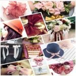 1 Roll 25 Yards 6Mm Wide Satin Ribbon Ribbon Wedding Festival Decoration With Flowers Gift Wrapping With Bow Diy Making - Image 6