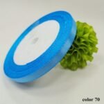 1 Roll 25 Yards 6Mm Wide Satin Ribbon Ribbon Wedding Festival Decoration With Flowers Gift Wrapping With Bow Diy Making - Image 25