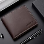 1Pc Fashion Men'S Soft Pu Leather Wallet Casual Short Youth Purse Christmas Gift - Image 11