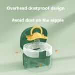 1Pc Baby Car Hanging Pacifier Storage Box, Portable Dustproof Teething Toy Organizer, Transparent Plastic Container - Image 18