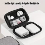 Digital Data Cable Storage Bag, Earphone Charger Packing Bag, Portable Phone Power Usb Organizer For Travel - Image 2