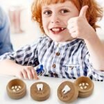 1Pc Tooth Fairy Box, Tooth Fairy Keepsake Box, 3D Carved Wooden Box, Souvenir, Cute Tooth Holder, Great Christmas Halloween Thanksgiving Day Gift, New Year'S Gift, Valentine'S Day Gift - Image 6