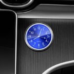 1Pc Glow Decorative Clock Car Clock Mini Quartz Analog Car Dashboard Time Stick-On Clock Watch For Car Decoration Exclusive For High-End Cars - Image 10