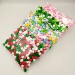 10Mm/15Mm/20Mm Mixed Color Pom Poms For Christmas Crafting, Small Plush Balls For Diy Projects. - Image 8