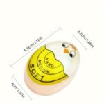 1Pc, Egg Timer, Boiled Color Change Indicator Tells When Eggs Are Ready, Cute And Creative Egg Timer, Reusable Egg Timer, Kitchen Tools Rv Kitchen Cooktop Accessories - Image 2